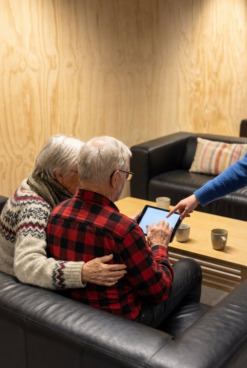 Slik gjør du foreldrenes telefon enklere å bruke